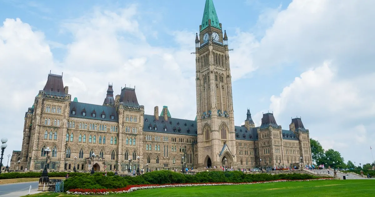 Parliament Hill in Ottawa, where the federal framework behind payday loans in Canada is set